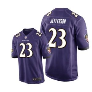 Baltimore Ravens #23 Tony Jefferson Game Jersey Mens large